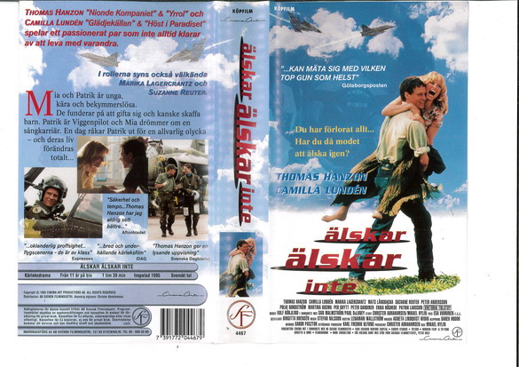 ÄLSKAR ÄLSKAR INTE  (VHS)