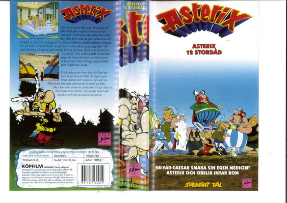 ASTERIX: ASTERIX 12 STORDÅD (VHS)