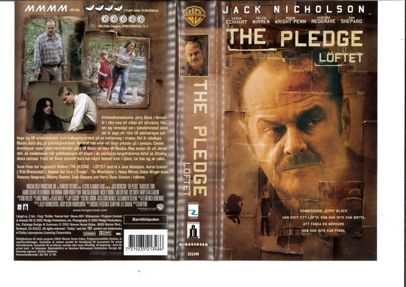 PLADGE - LÖFTET (VHS)