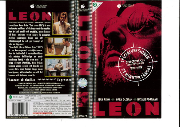 LEON - DIR CUT (VHS)