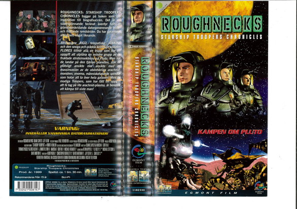 ROUGHNECKS  - KAMPEN OM PLUTO  (VHS)