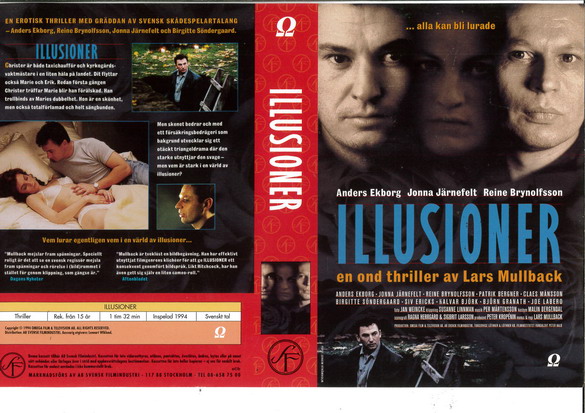 ILLUSIONER (vhs-omslag)