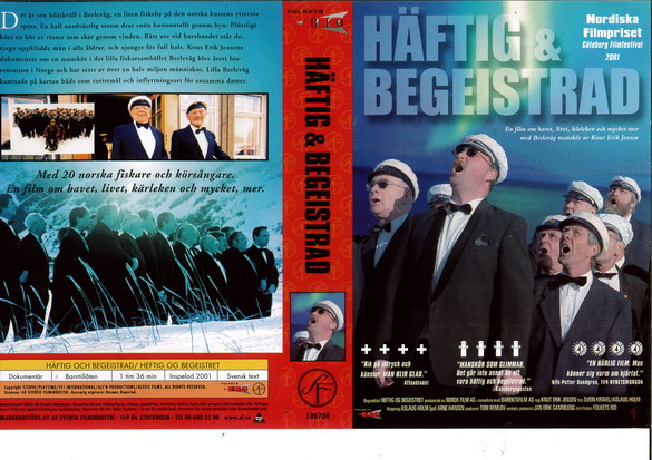 HÄFTIG & BEGEISTRAD (vhs-omslag)