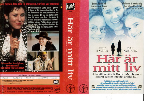 HÄR ÄR MITT LIV (vhs)