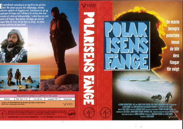POLARISENS FÅNGE (vhs-omslag)