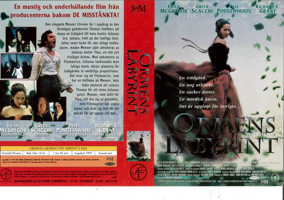 ORMENS LABYRINT (vhs-omslag)