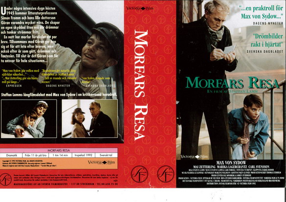 MORFARS RESA (vhs-omslag)