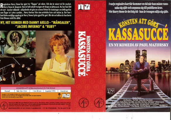 KONSTEN ATT GÖRA KASSASUCCÉ (vhs-omslag)