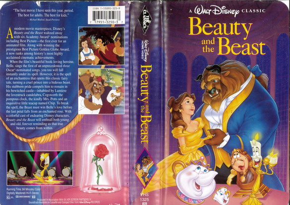 BEAUTY AND THE BEAST (VHS) USA