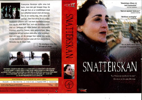 SNATTERSKAN (vhs-omslag)
