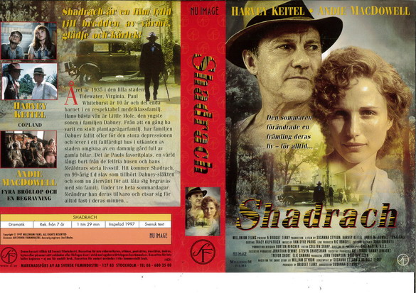 SHADRACH (vhs-omslag)