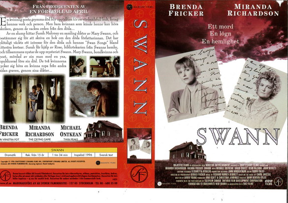 SWANN (vhs-omslag)