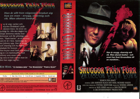 SKUGGOR FRÅN FÖRR (vhs-omslag)