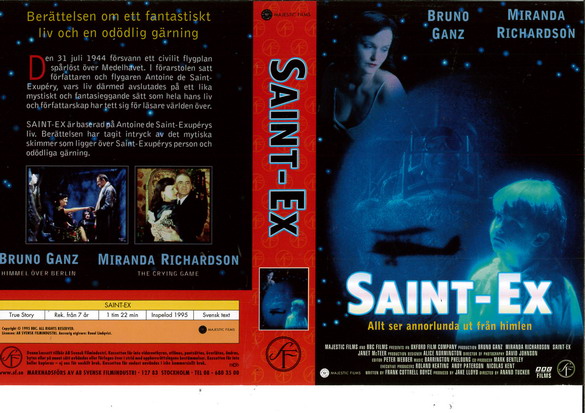SAINT-EX (vhs-omslag)