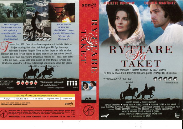 RYTTARE PÅ TAKET (vhs)
