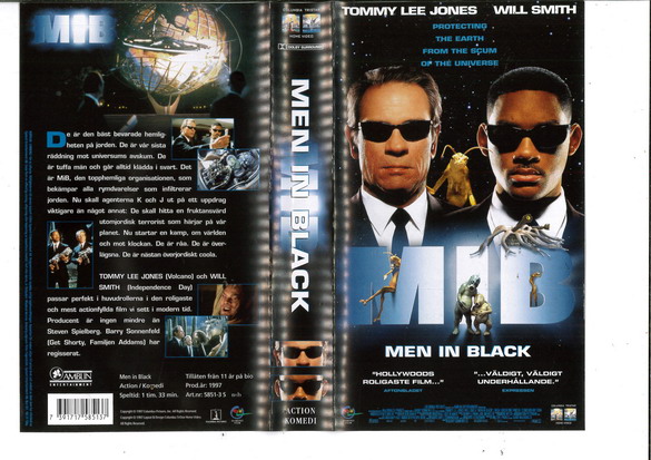 MEN IN BLACK (VHS)