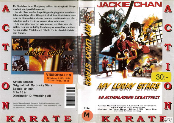 6144 MY LUCKY STARS (VHS)