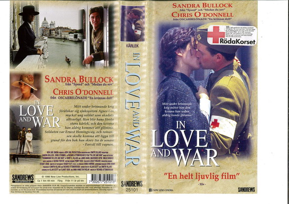 IN LOVE AND WAR (VHS)