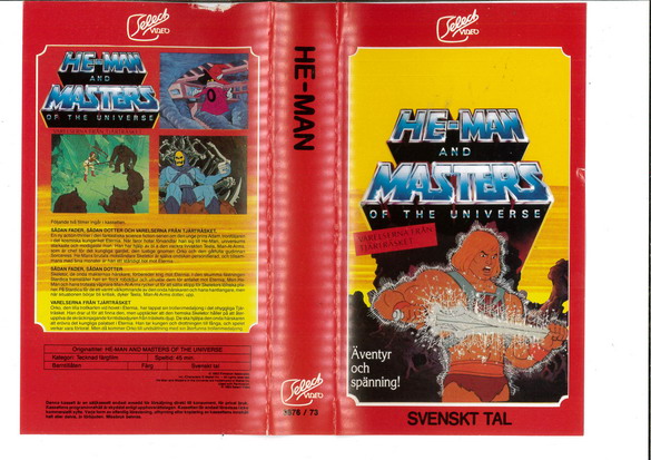 HE-MAN - varelserna från tjärträsket (VHS)