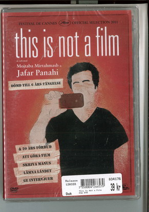 THIS IS NOT A FILM (DVD)beg