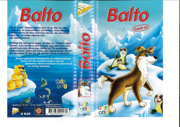 BALTO (VHS)
