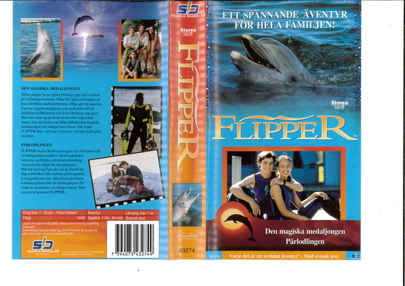 FLIPPER: DEN MAGISKA MEDALJONGEN (VHS)