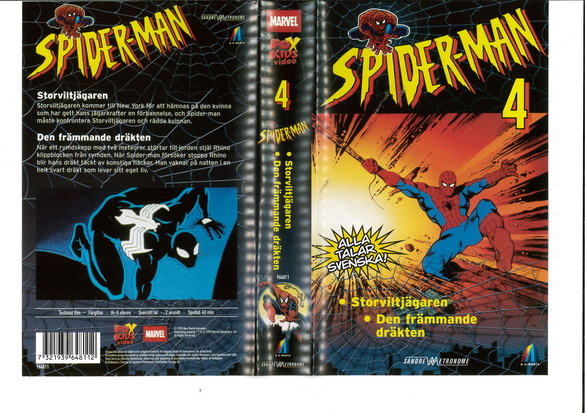 SPIDER-MAN DEL 4 (VHS)