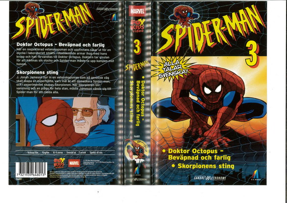SPIDER-MAN DEL 3 (VHS)