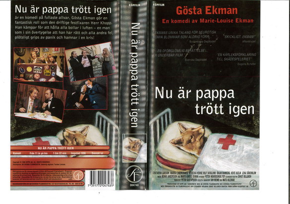 NU ÄR PAPPA TRÖTT IGEN (VHS)