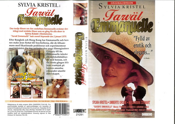 FARVÄL EMMANUELLE  (VHS)  DEL 3
