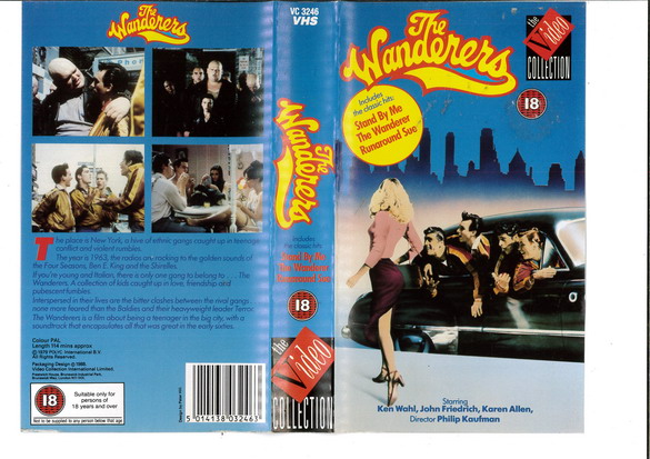 WANDERERS (VHS) UK