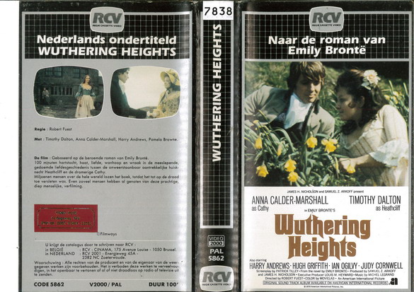 WUTHERING HEIGHTS (VIDEO 2000) HOL
