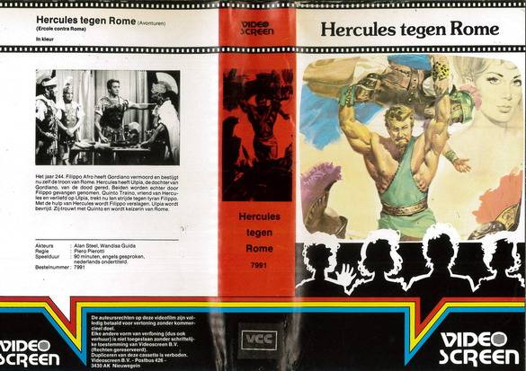 HERCULES TEGEN ROM (VIDEO 2000) HOL