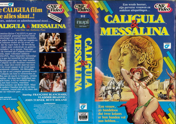 CALIGULA & MESSALINA (VIDEO 2000) HOL