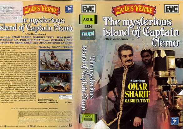 MYSTERIOUS ISLAND OF CAPTAIN NEMO (VIDEO 2000) HOL