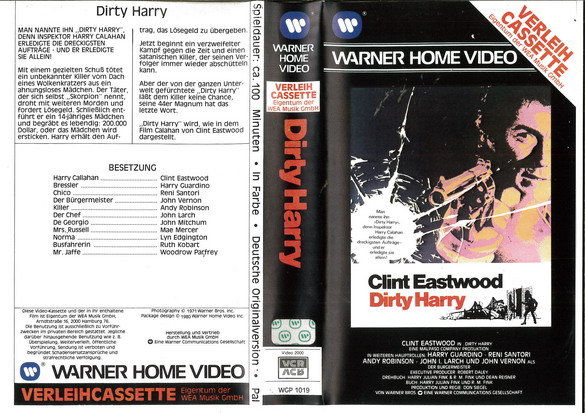 DIRTY HARRY (VIDEO 2000) HOL