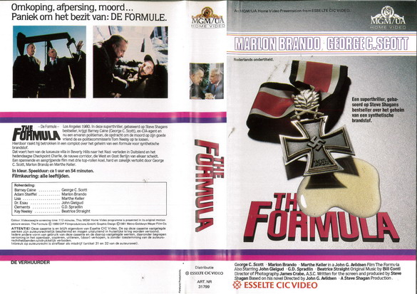 FORMULA (VHS) HOL