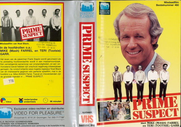 PRIME SUSPECT (VHS) HOL