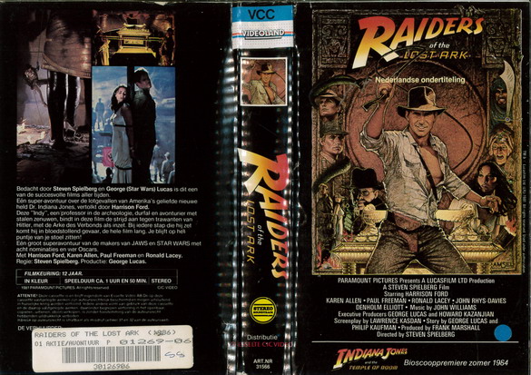 RAIDERS OF THE LOST ARK (VIDEO 2000) HOL