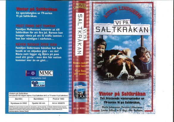 VI PÅ SALTKRÅKAN - VINTER PÅ SALTKRÅKAN (VHS)
