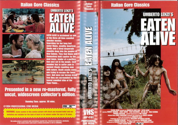 EATEN ALIVE (VHS) IMPORT