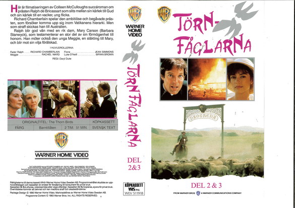 TÖRNFÅGLARNA DEL 2+3 (VHS)