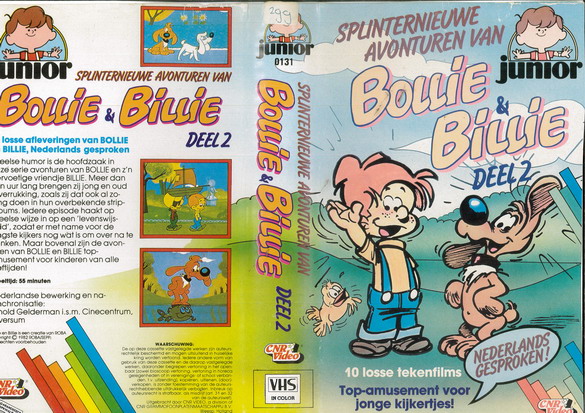 BOLLIE & BILLIE DEEL 2 (VHS) HOL