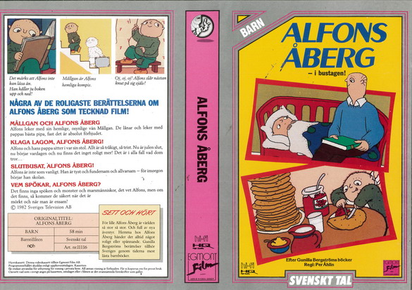 11116 ALFONS ÅBERG-I BUSTAGEN (VHS)
