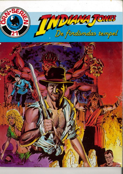 ÖRN SERIEN 21 INDIANA JONES - DE FÖRDÖMDAS TEMPEL