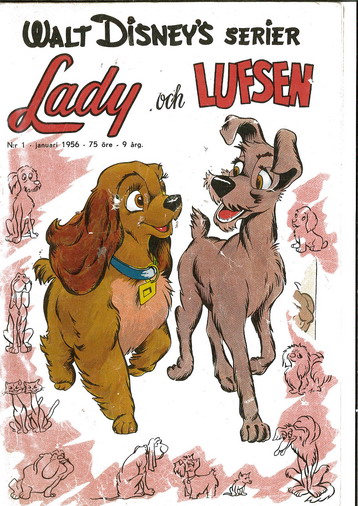 WALT DISNEY'S SERIER 1956:1 (vg+)