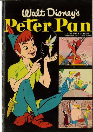 WALT DISNEY'S SERIER 1953:9 B PETER PAN