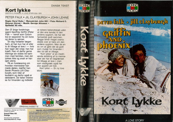 KORT LYKKE (VHS) DK