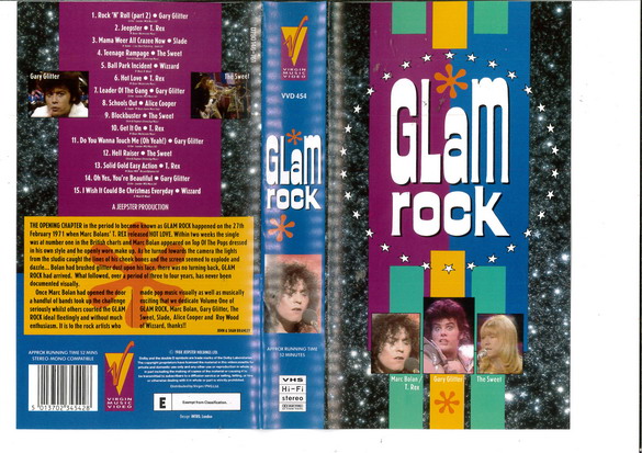 GLAM ROCK (VHS)