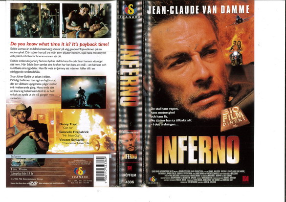 INFERNO - VAN DAMME (VHS)